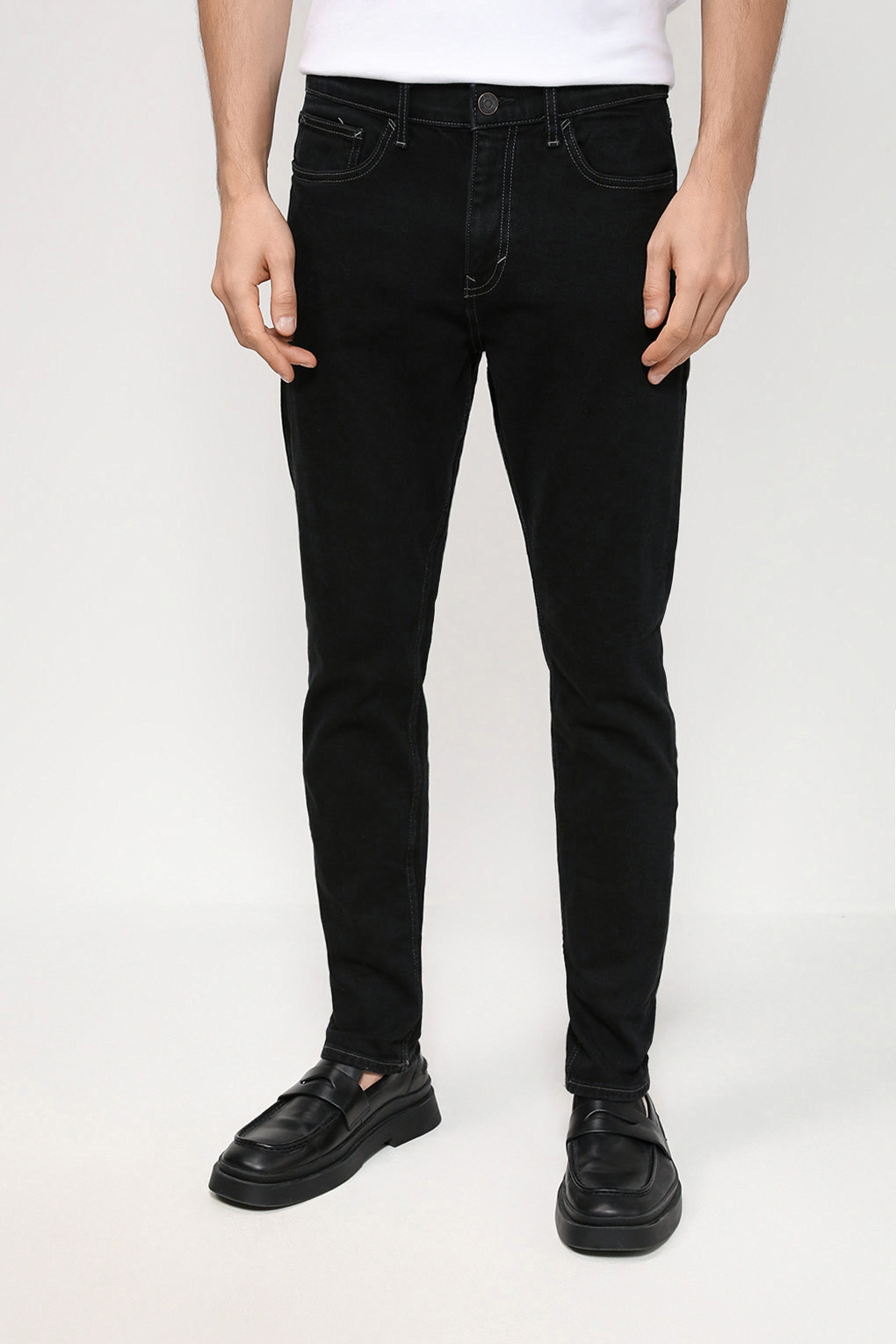 

Джинсы мужские Esprit Casual 993EE2B328 черные 32/34, Черный, 993EE2B328