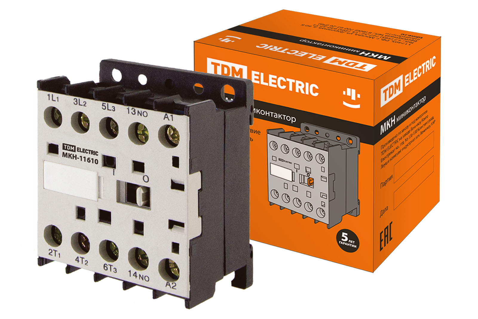 

Модуль для фиксации контактов МКН-11610 TDM ELECTRIC 16А 24В 1НО SQ0736-0024