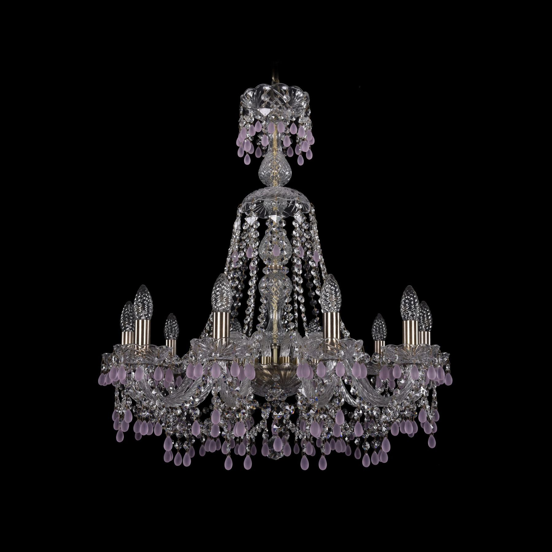 фото Хрустальная люстра 1410/10/240/xl-74 pa v7010 bohemia ivele crystal