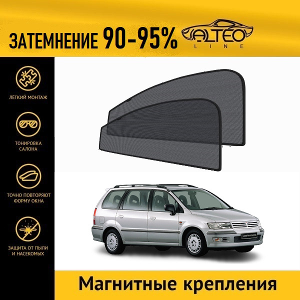 

Автошторки ALTEO на Mitsubishi Space Wagon 3 (1997-2004)