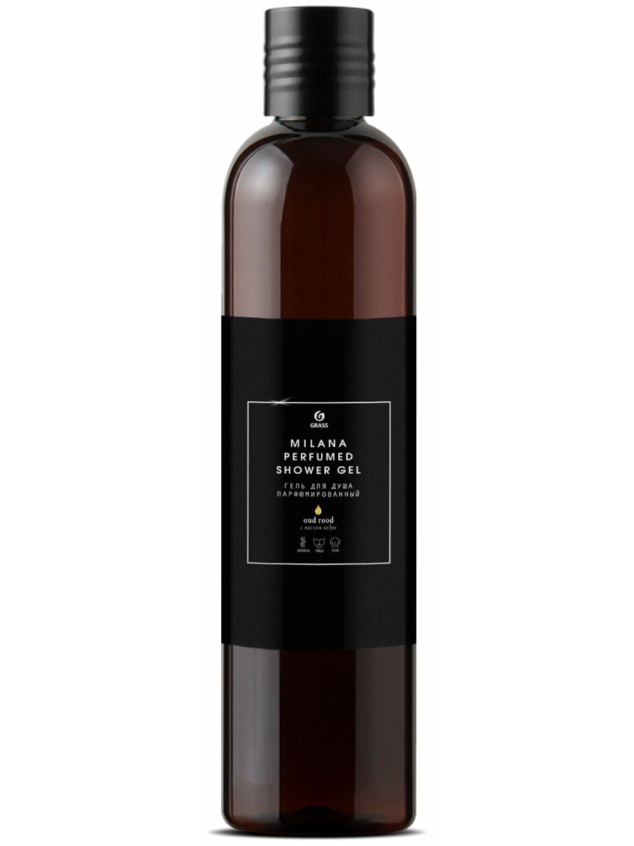 

Гель для душа Grass Milana Oud Rood Milana Oud Roodрфюмированный, 350 мл