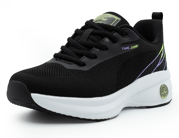 

Кроссовки женские TimeJump K2880-5 черные 40 RU, Черный, K2880-5