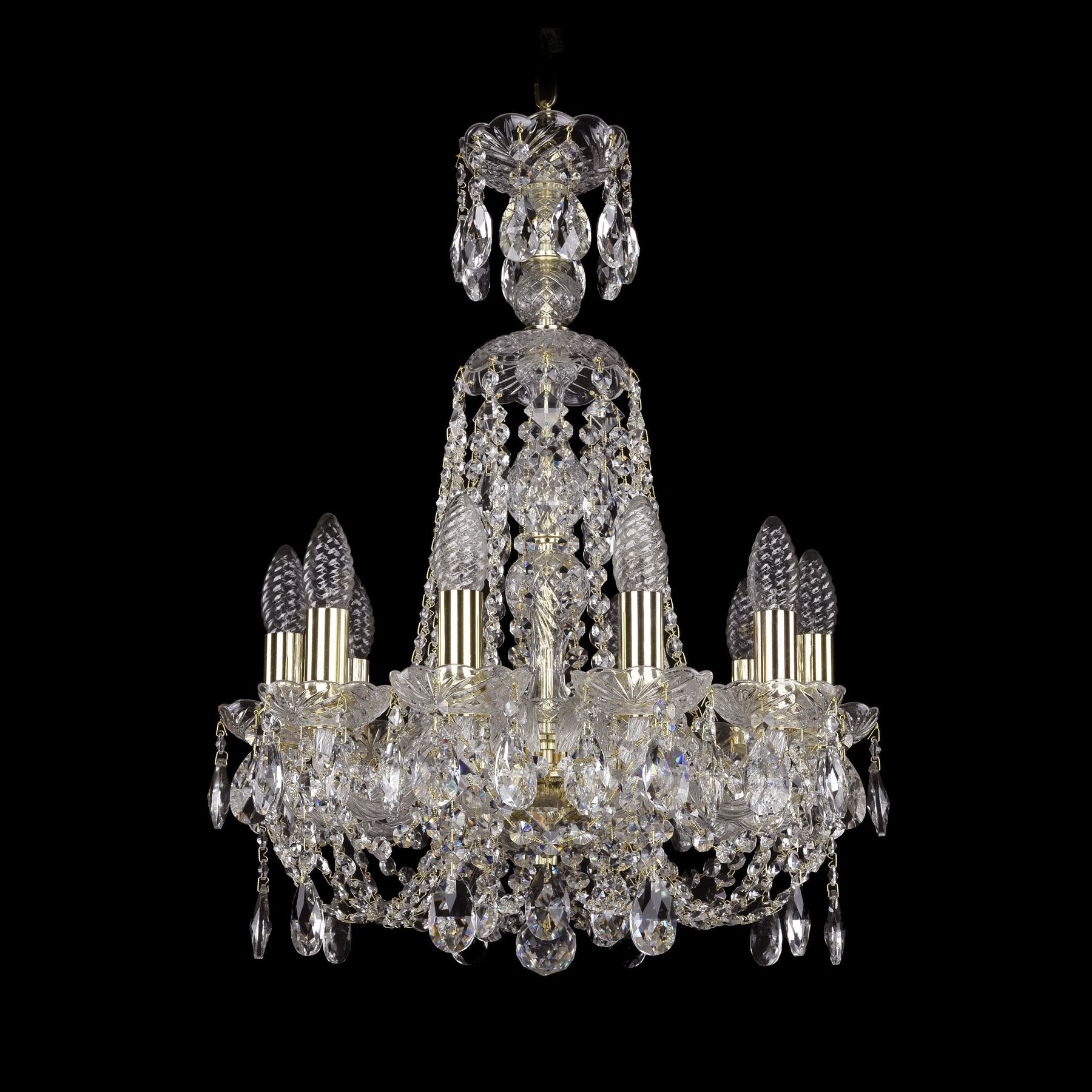 фото Хрустальная люстра 1406/10/141/xl-58 g bohemia ivele crystal
