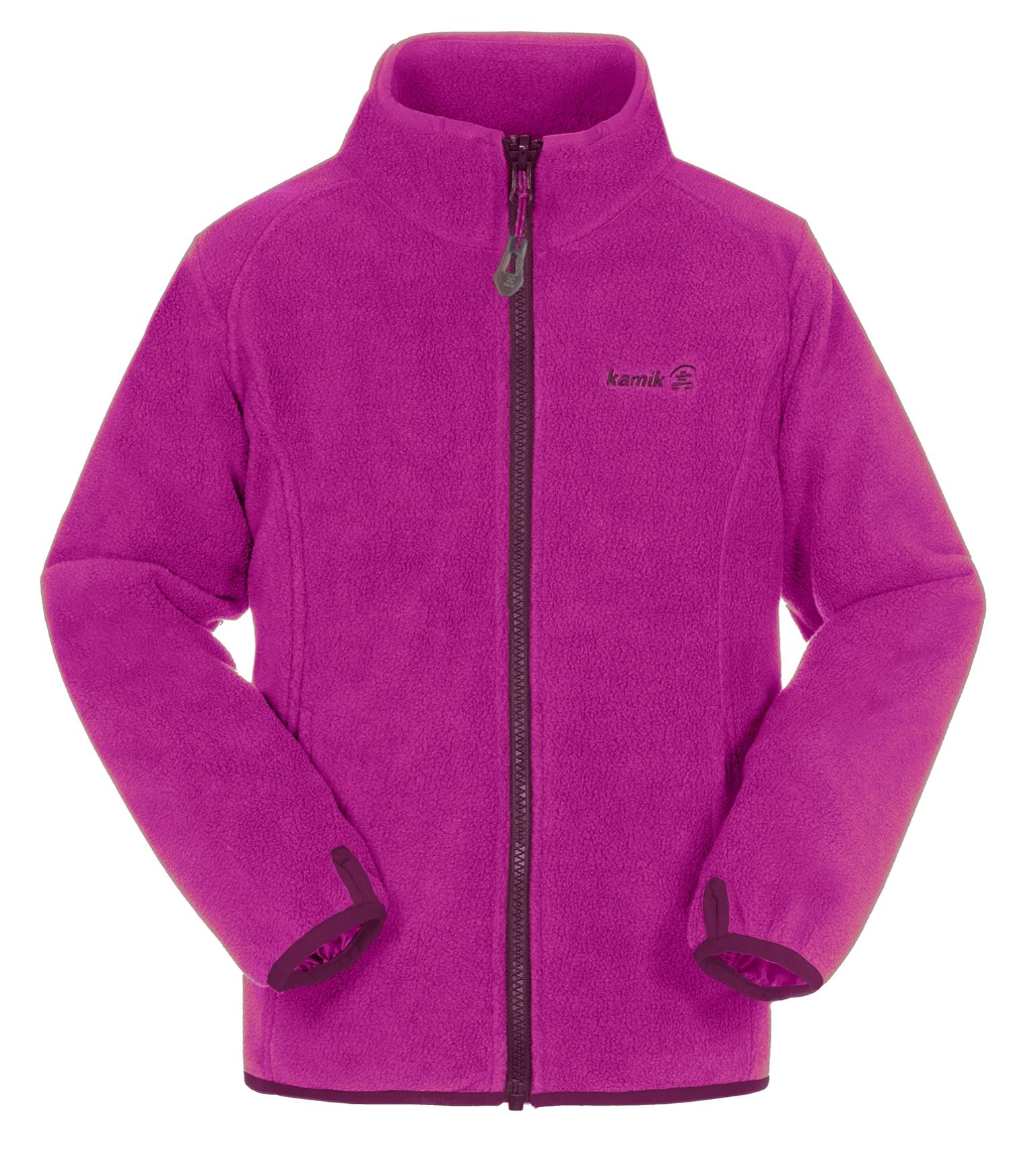 Толстовка детская Kamik Linnea Fuschia/Plum р.104