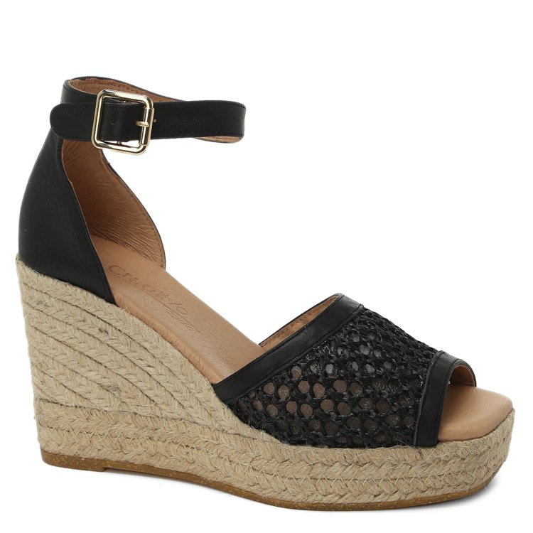 

Эспадрильи женские Creativo Spain KV23079 черные 35 EU, Черный, KV23079