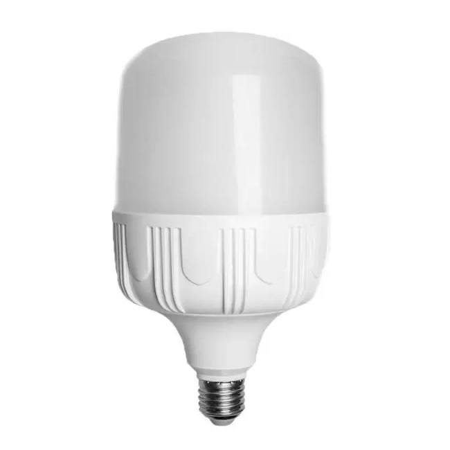 фото Лампа светодиодная e27 т120 40w (300w) 220v холодный космос