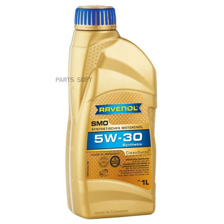 

Моторное масло Ravenol Sae 5w30 Smo 1л