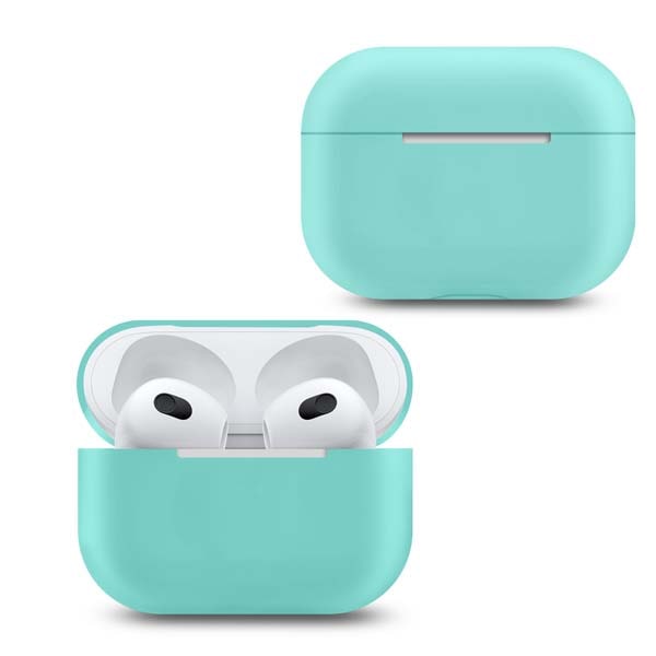 фото Чехол airpods 3 silicone sky blue nobrand