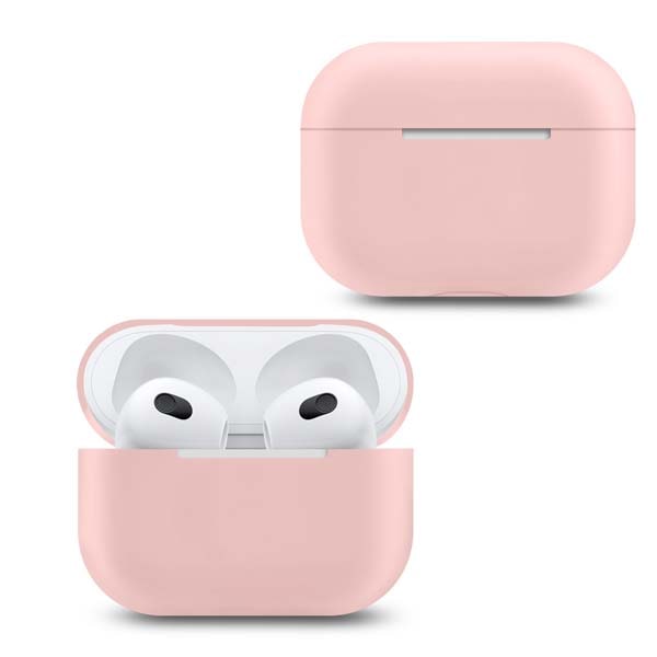 фото Чехол airpods 3 silicone pink nobrand