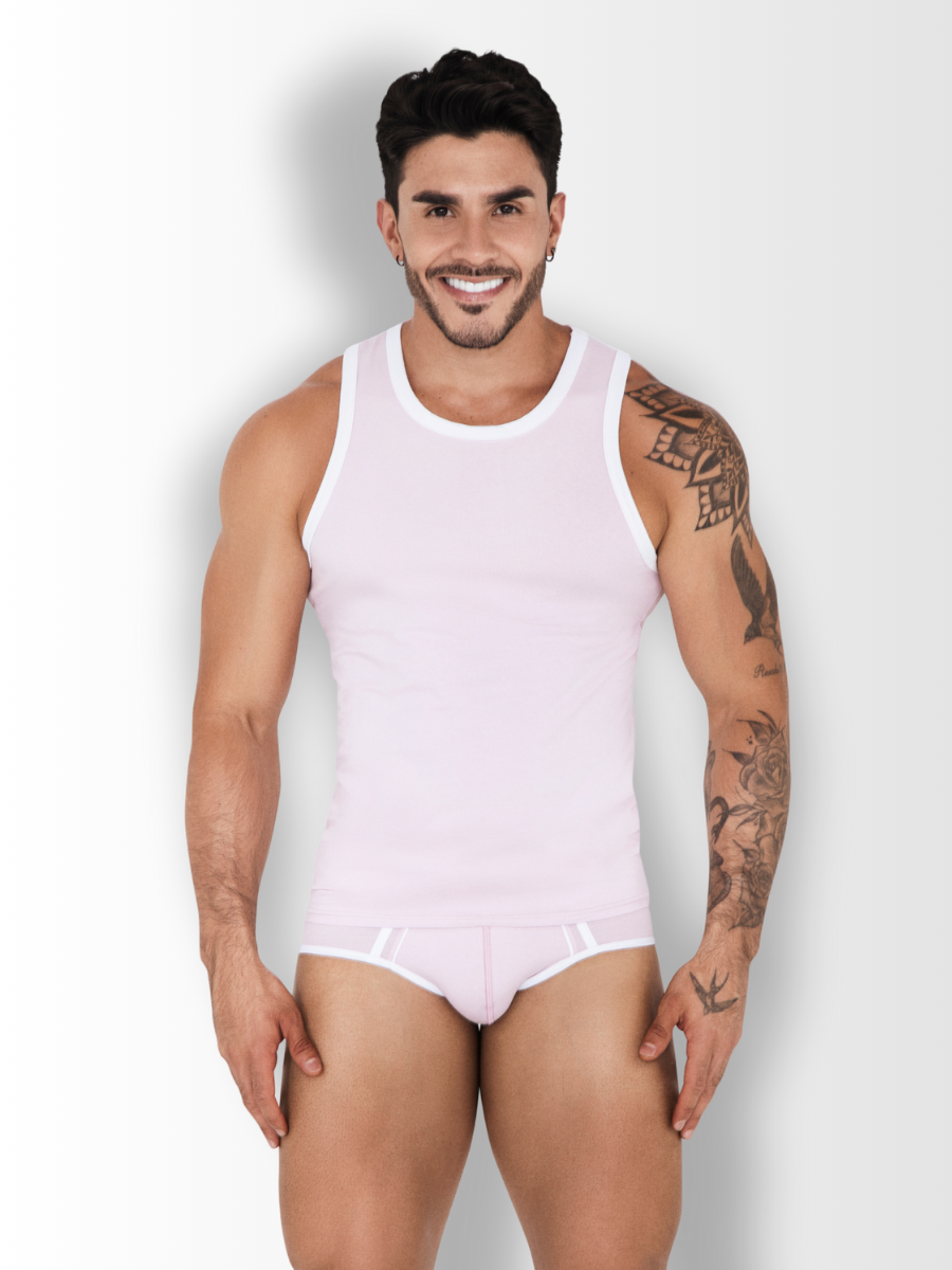 

Майка мужская Clever Masculine Underwear 1510 фиолетовая S, Фиолетовый, 1510