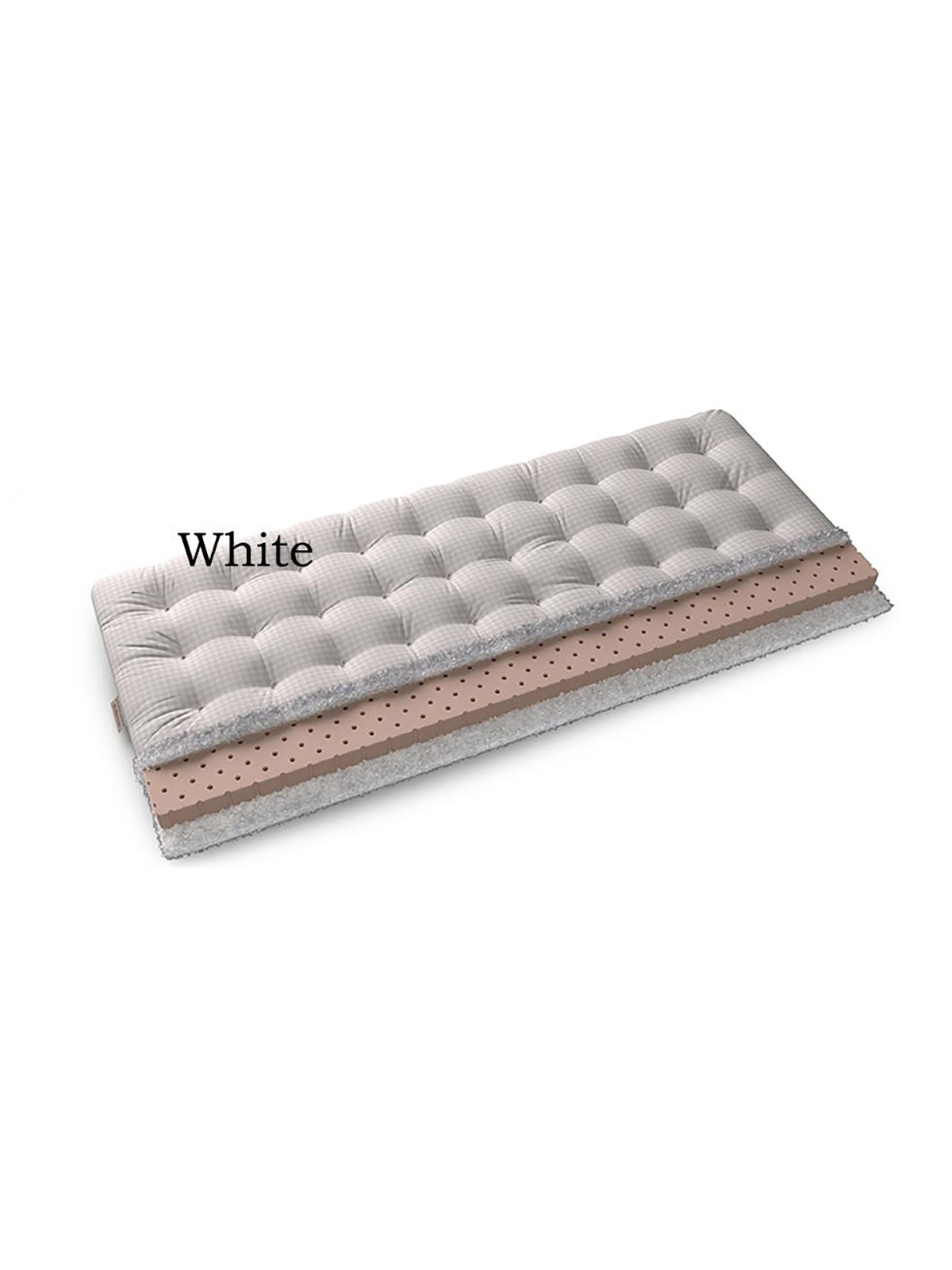 

Матрас топпер ALAT Home Gimi беспружинный 80x195, Белый