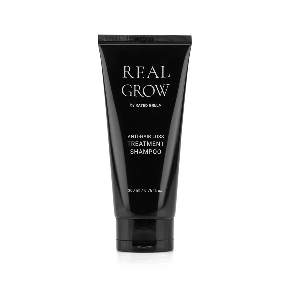 Шампунь Rated Green Real Grow против выпадения волос для объема волос, 200 мл rated green спрей против выпадения волос real grow stimulating scalp spray