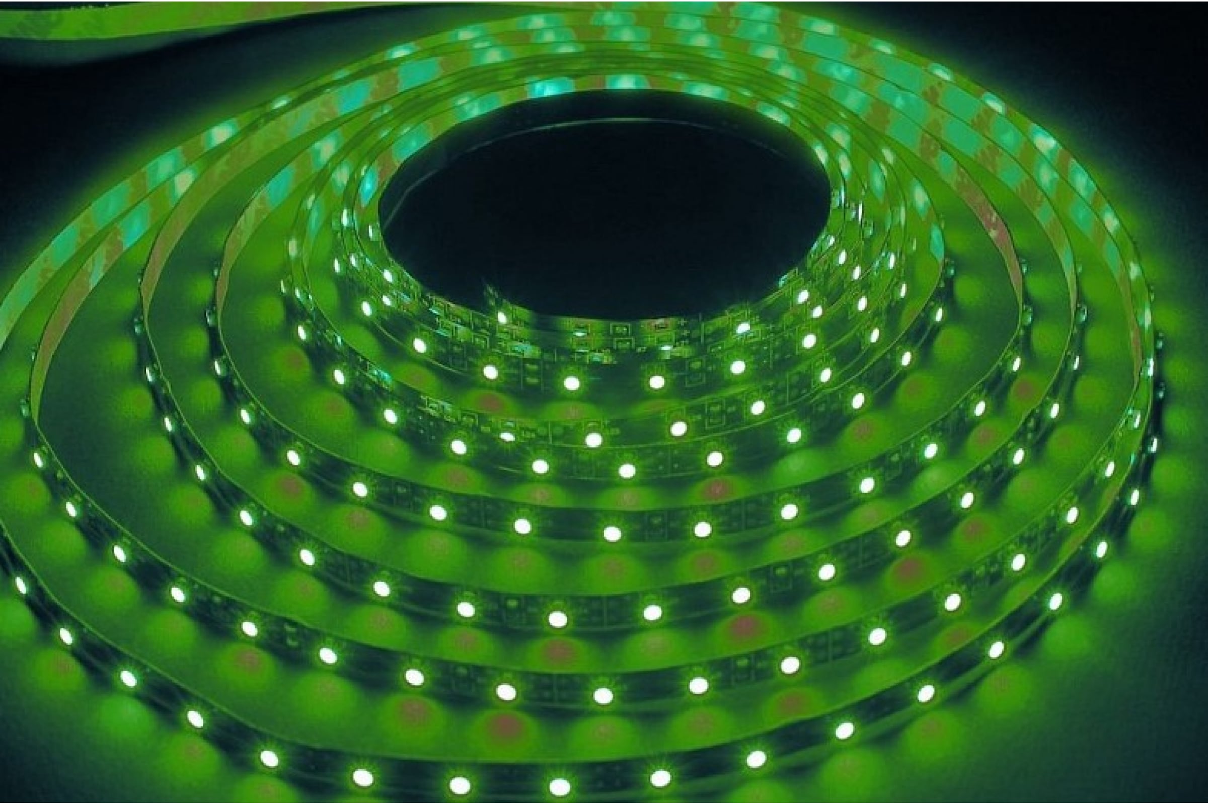 Лента светодиодная гибкая 60 LED 5м IP65 зеленый (блистер) SMART BUY
