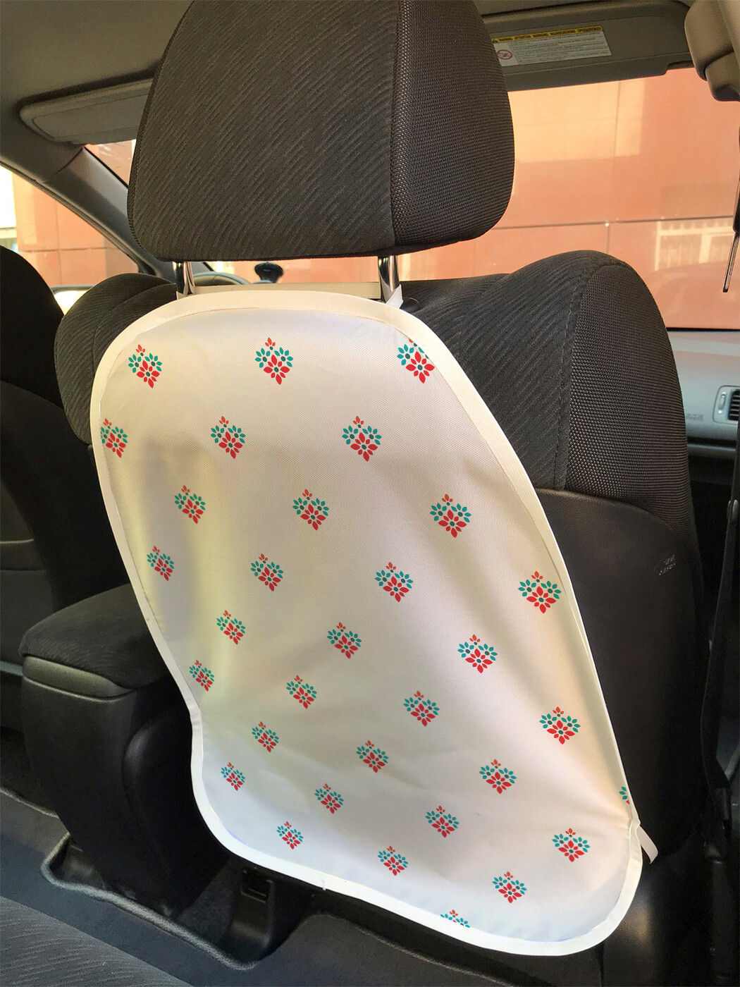 

Накидка на спинку сиденья JoyArty Орнаментальные цветы ромбом, 45х62, Орнаментальные цветы ромбом