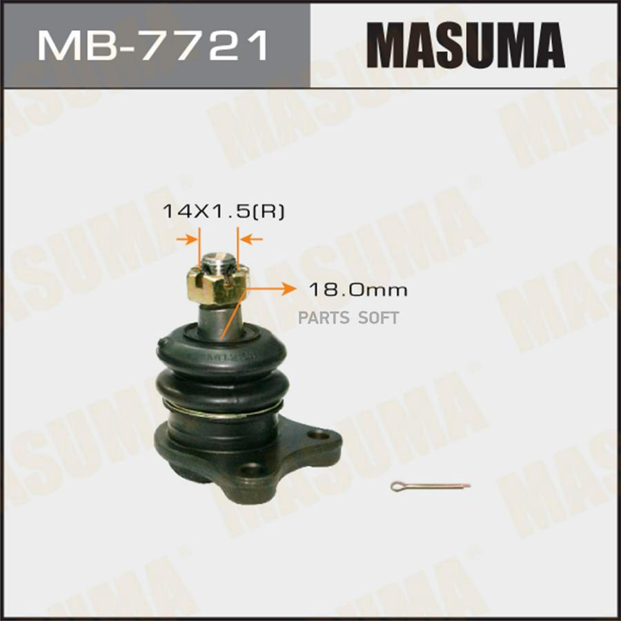 

Шаровая опора MASUMA front up V2#V/W, V3#V/W, V4#V/W