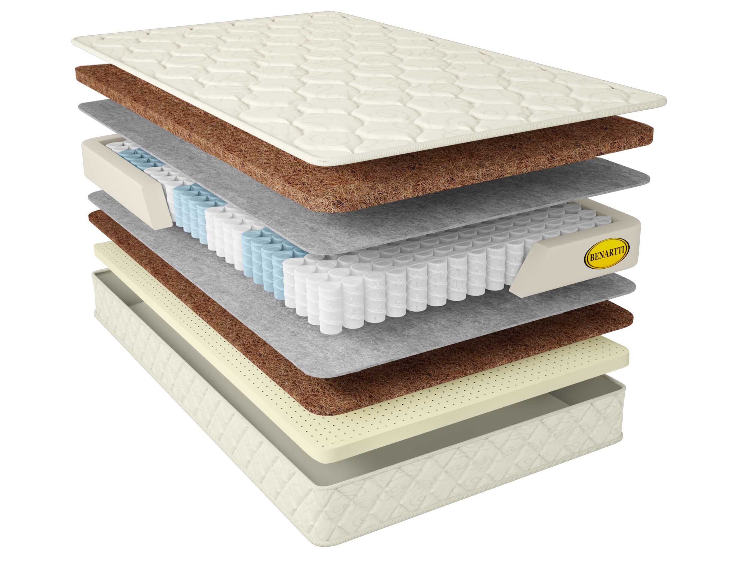 

Матрас Benartti Prime Hard TFK 160х170, Белый, Prime Hard TFK