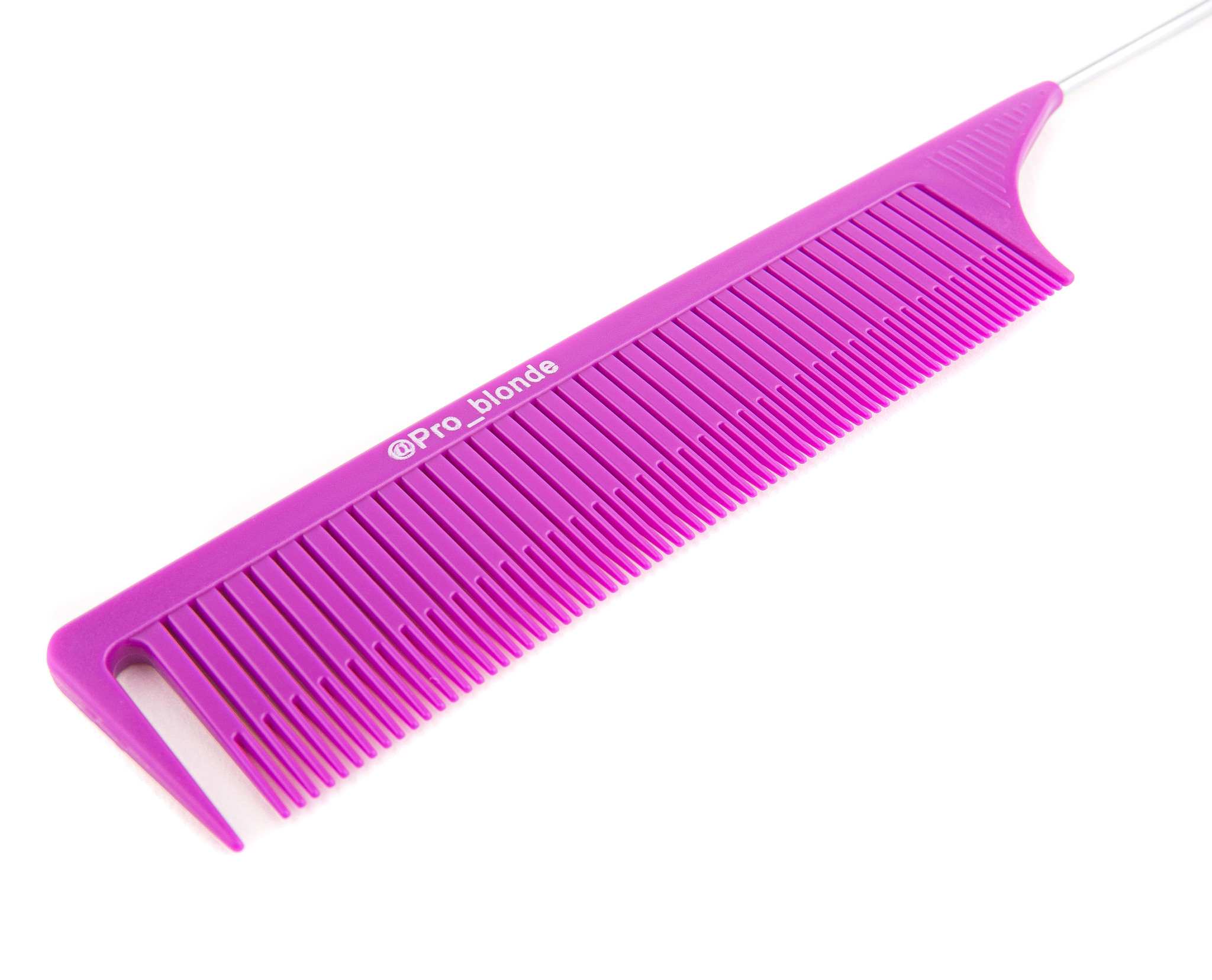 Расческа для мелкого мелирования Pro_blonde Фиолетовая freshman расческа для мелирования размер m collection carbon