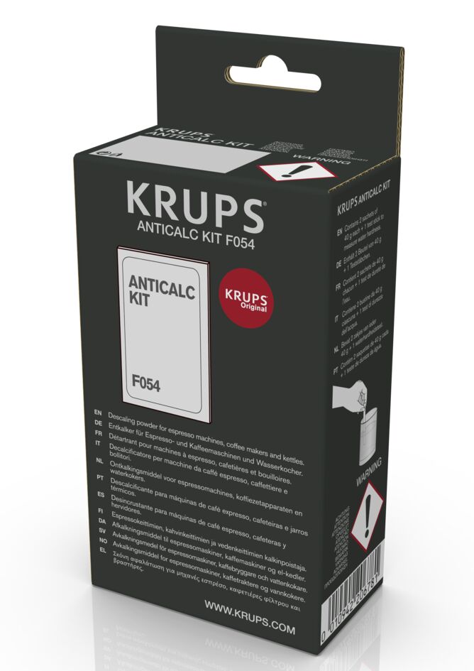 Чистящее средство Krups F054001B набор порошок для удаления накипи 2 шт f054001b
