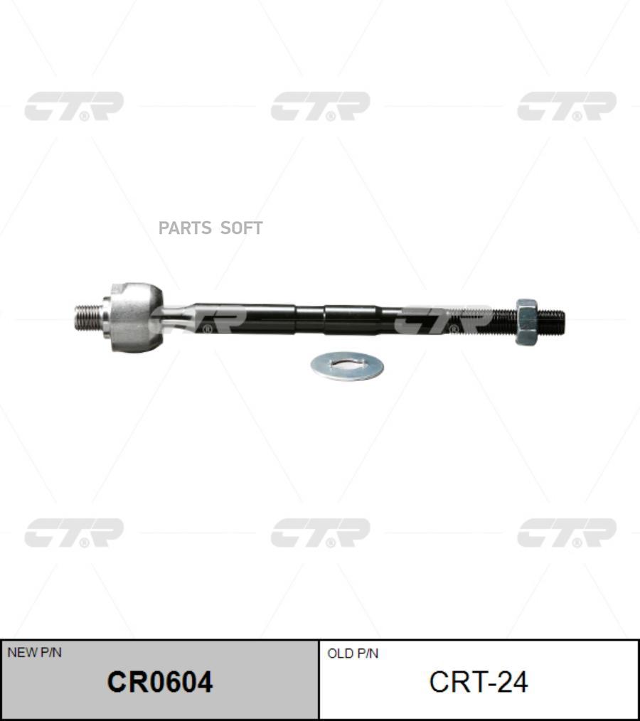 

CTR Тяга рулевая L=R (без наконечника) TOYOTA Carina E CTR CRT-24 CTR CRT-24