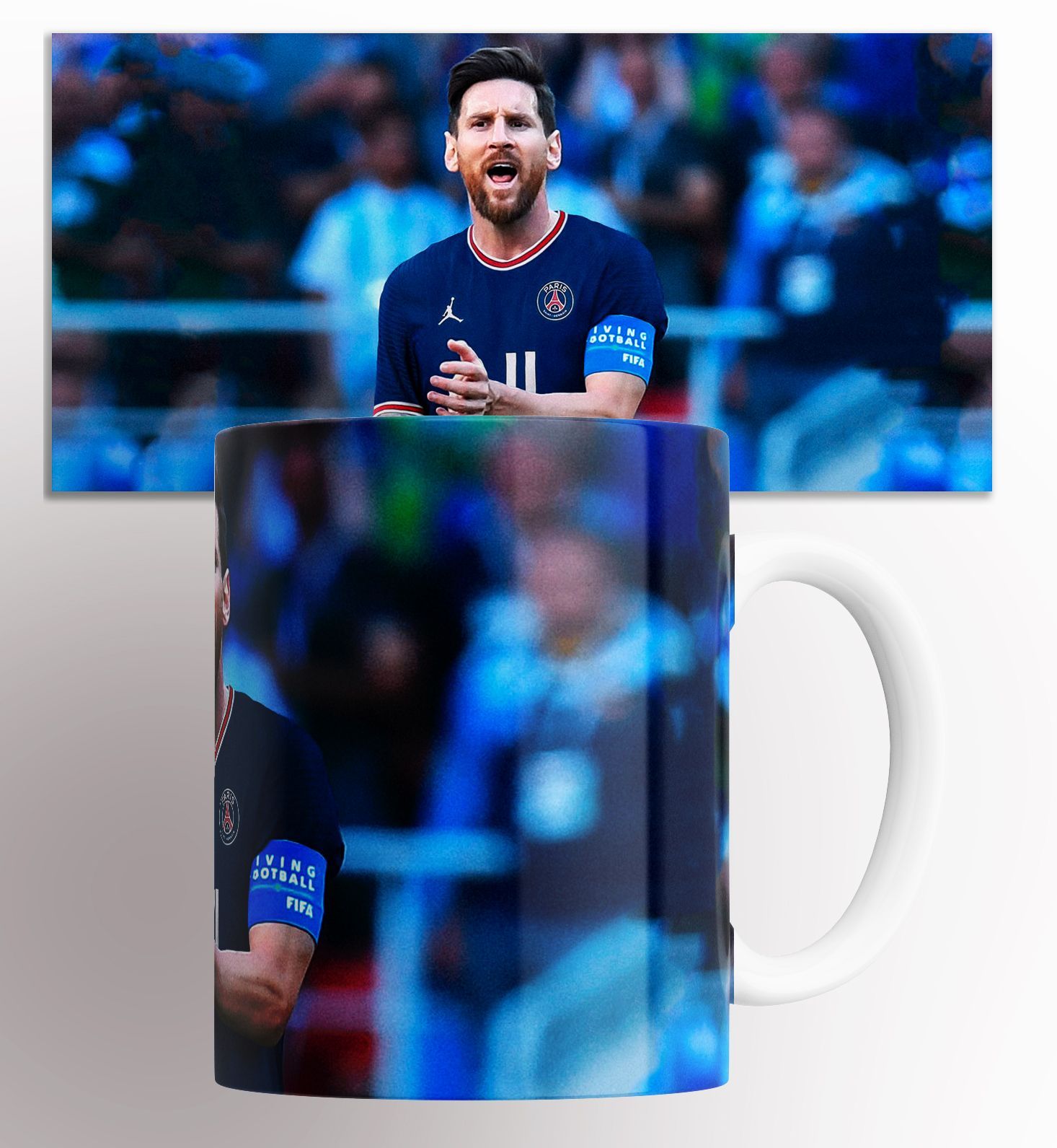 

Кружка с принтом лионель месси футбол leo messi football 330 мл, Кружка Лионель Месси футбол , Leo Messi football спорт , на подарок , с принтом 330 мл
