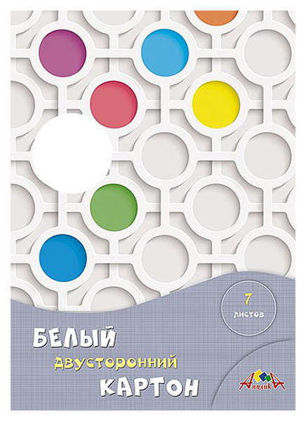 

Картон Апплика Абстракция С0261-21, Белый, 895-538
