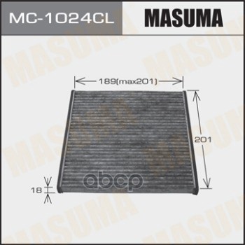 фото Фильтр салона masuma mc-1024cl masuma арт. mc-1024cl