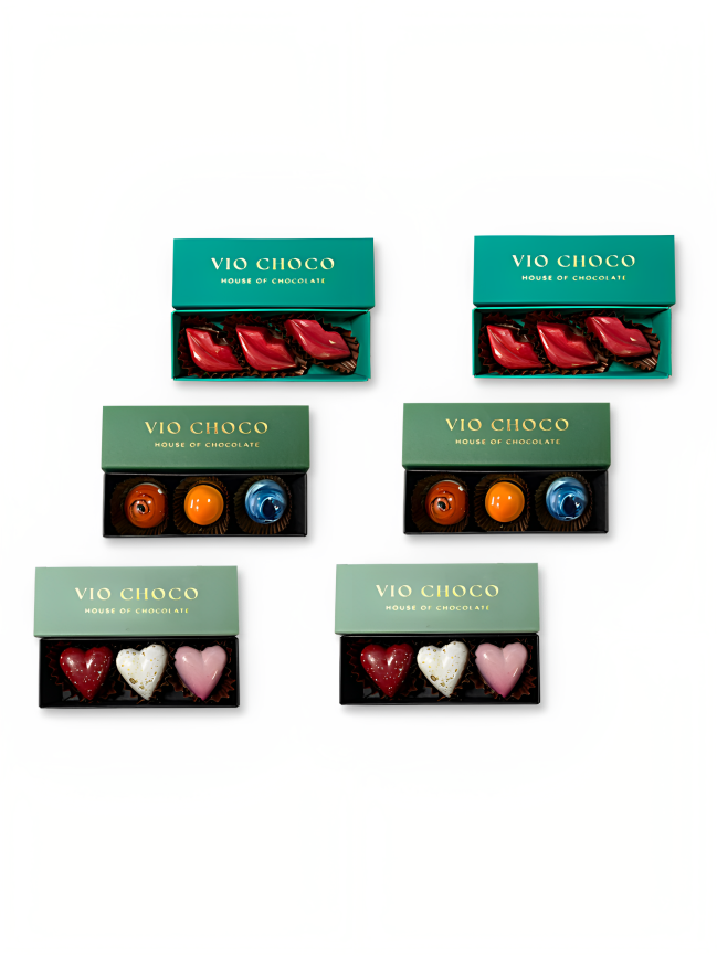 

Шесть наборов шоколадных конфет VioChoco Сладкие мгновения ассорти, 230 г