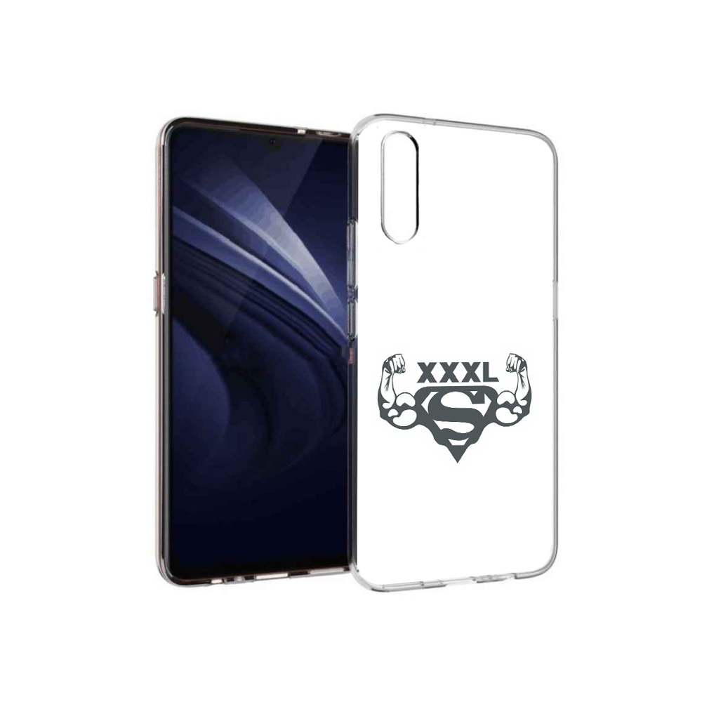 

Чехол MyPads Tocco для Vivo V17 Neo бодибилдинг супермен (PT226959.388.237), Прозрачный, Tocco