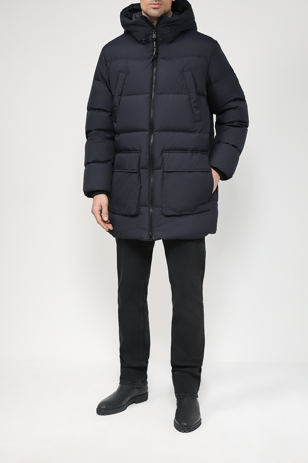 

Куртка мужская Marc O’Polo M29096070136 синяя 3XL, Синий, M29096070136