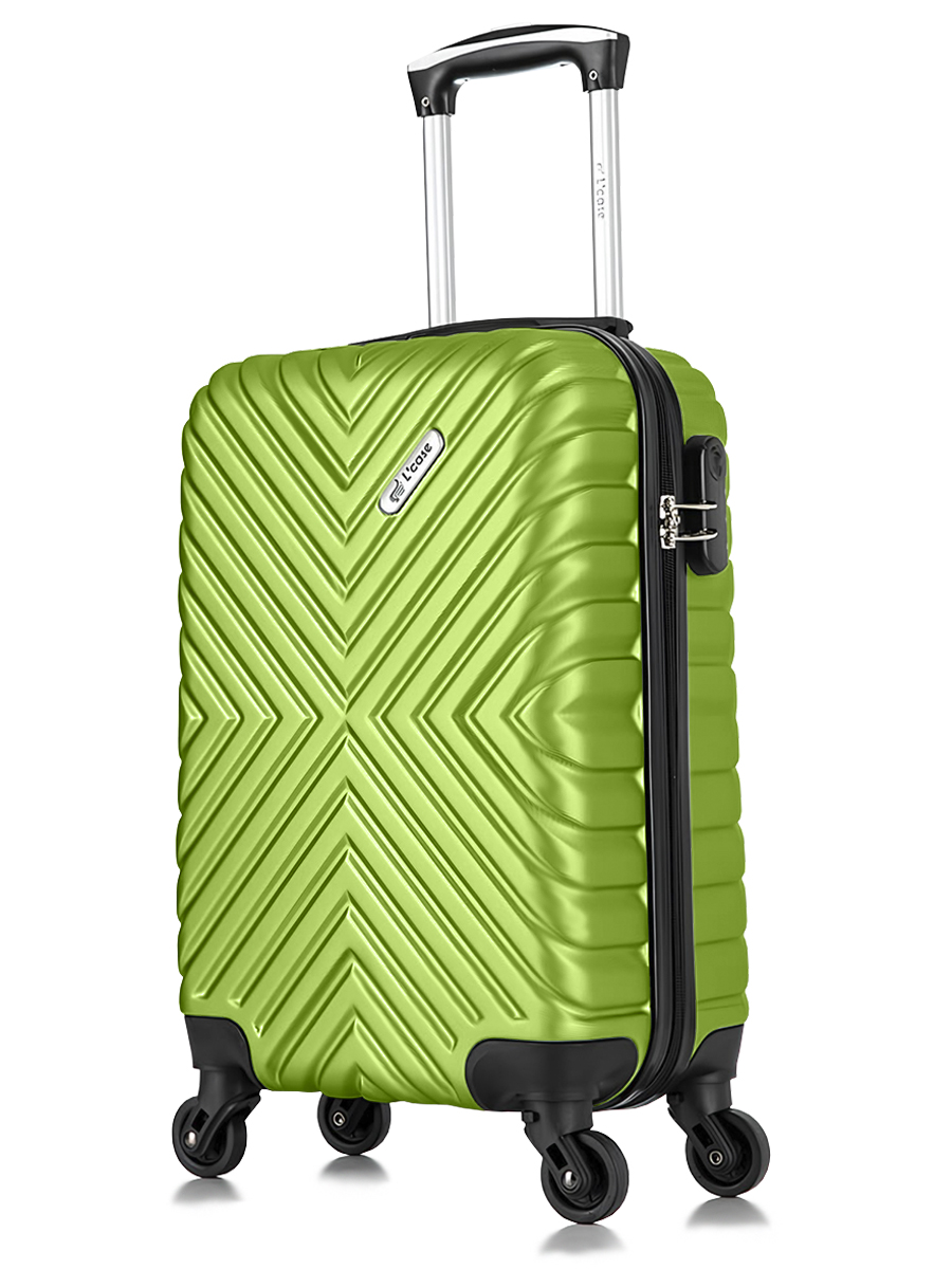 

Чемодан унисекс L'Case New-Delhi светло-зеленый, 52х32х18 см, New Delhi XS