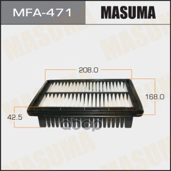 фото Фильтр воздушный mitsubishi pajero mini 95-12 masuma masuma арт. mfa471