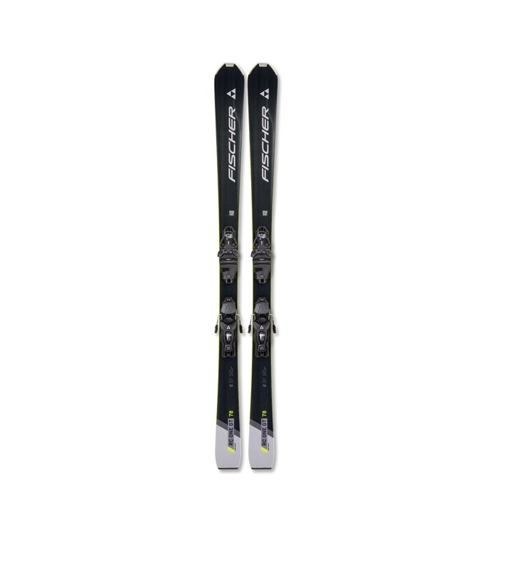 

Горные лыжи с креплением Fischer RC ONE 78 GT TPR + RSW 10 PR (166 см), Черный;серый, RC One 78 GT TPR
