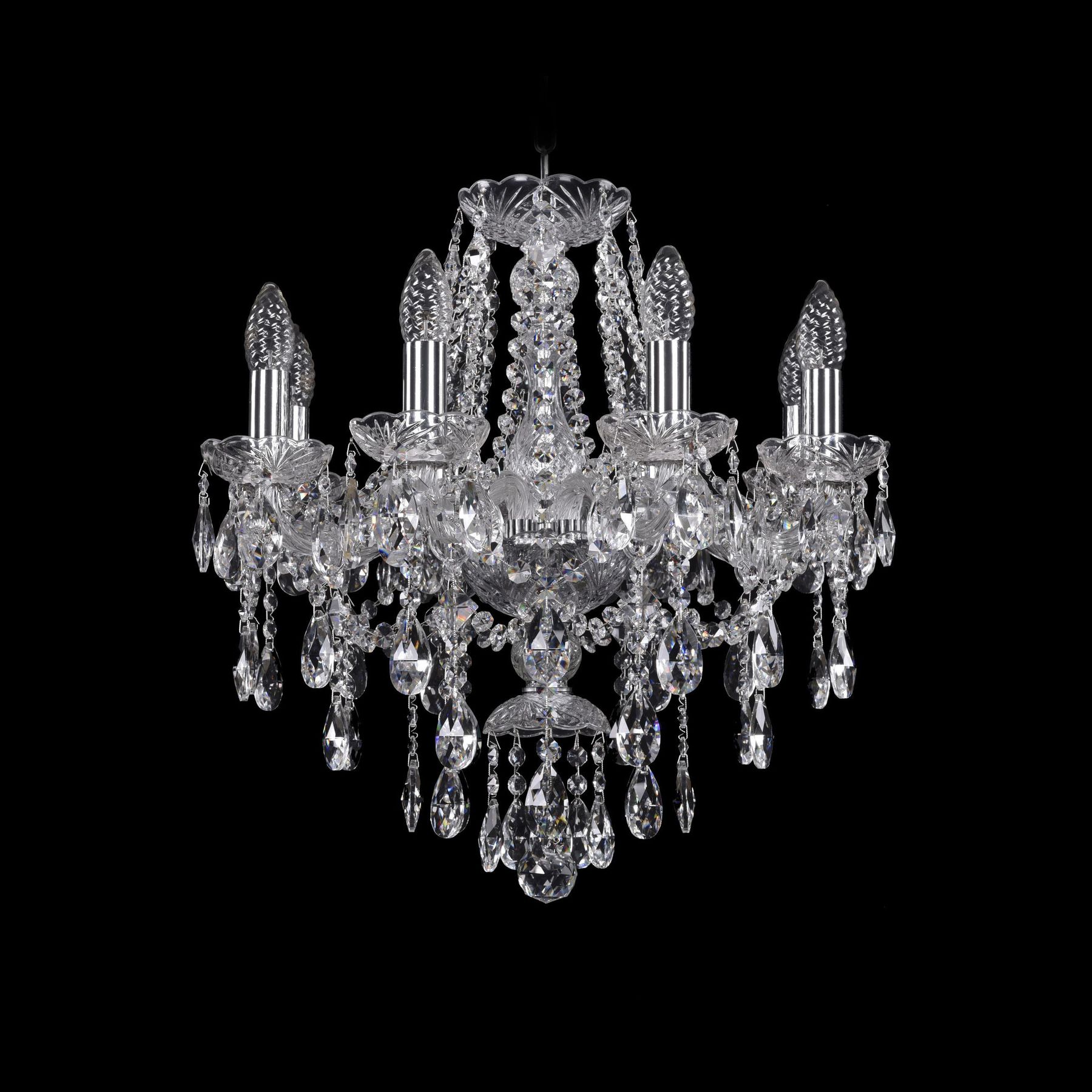 фото Хрустальная люстра 1415/8/165 ni bohemia ivele crystal