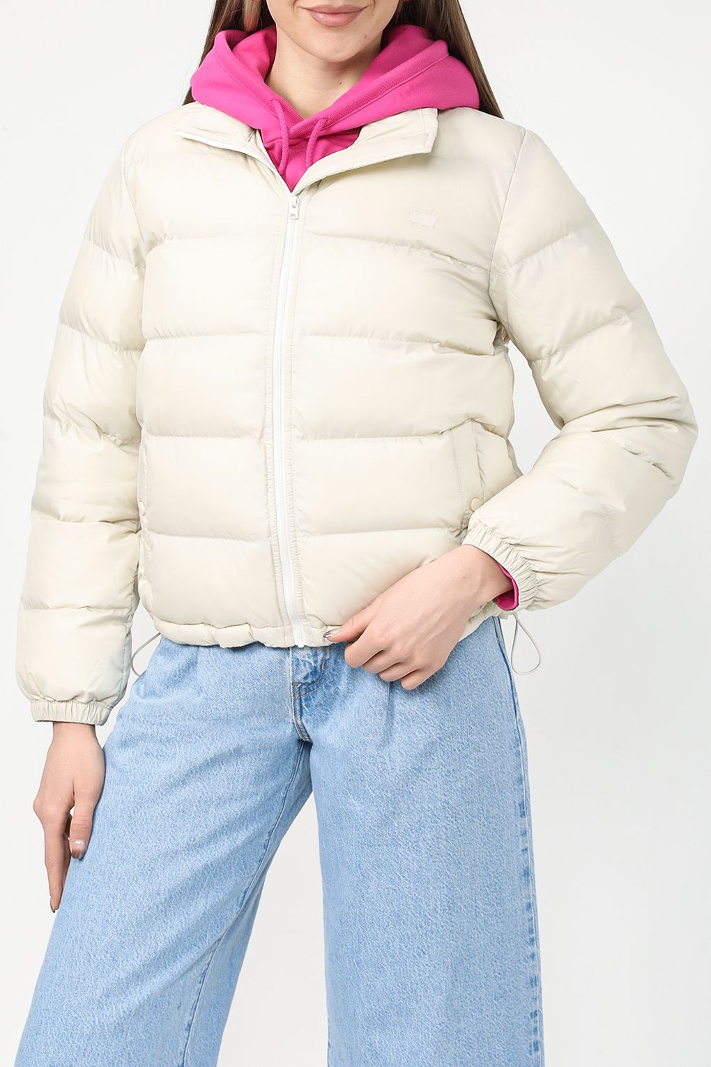 

Куртка женская LEVI'S A06930005 белая L, Белый, A06930005