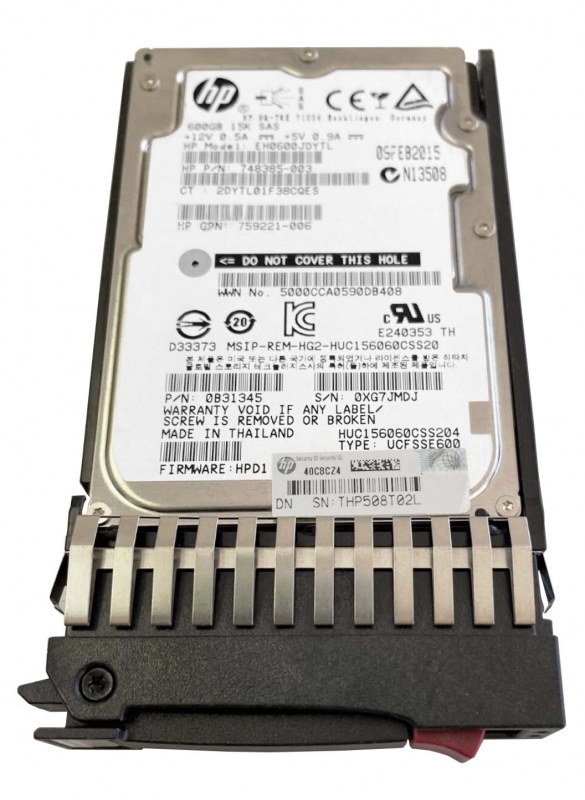 

Жесткий диск HP 785409-001 600Gb 15000 SAS 2,5" HDD, 785409-001