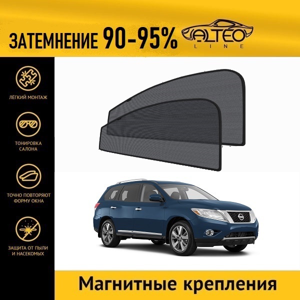 

Автошторки ALTEO на Nissan Pathfinder 4 (R52) (2012-2017)