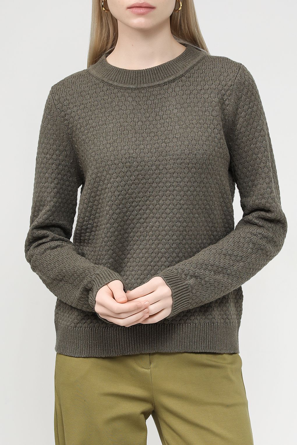 

Джемпер женский Esprit Casual 993EE1I325 зеленый M, 993EE1I325