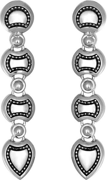 

Серьги из серебра с эмалью ESTET Moscow 01S0511039JE, 01S0511039JE