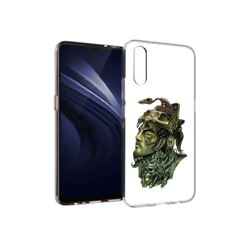

Чехол MyPads Tocco для Vivo V17 Neo бронзовый воин (PT226959.388.248), Прозрачный, Tocco