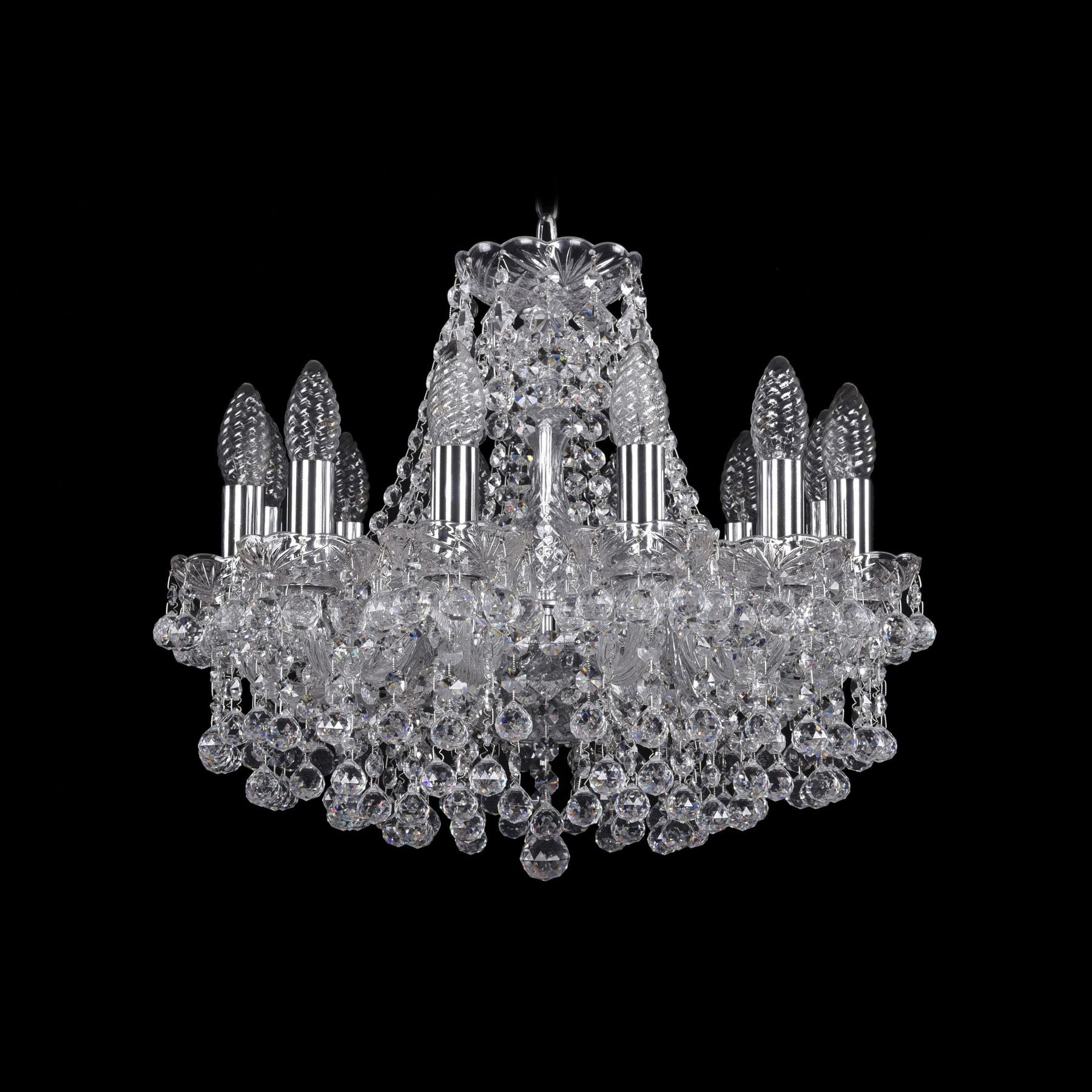 фото Хрустальная люстра 1409/12/141 ni bohemia ivele crystal