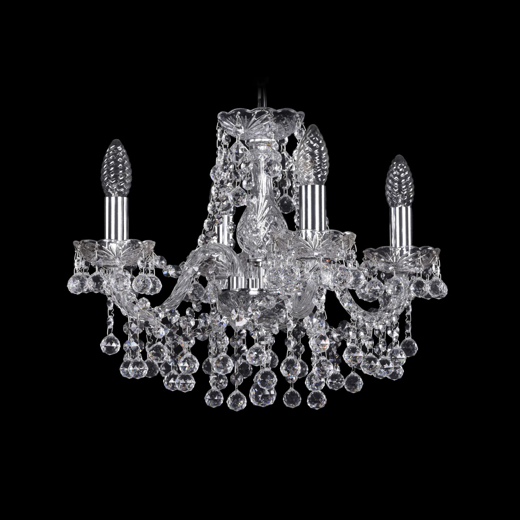 фото Хрустальная люстра 1409/4/141 ni bohemia ivele crystal