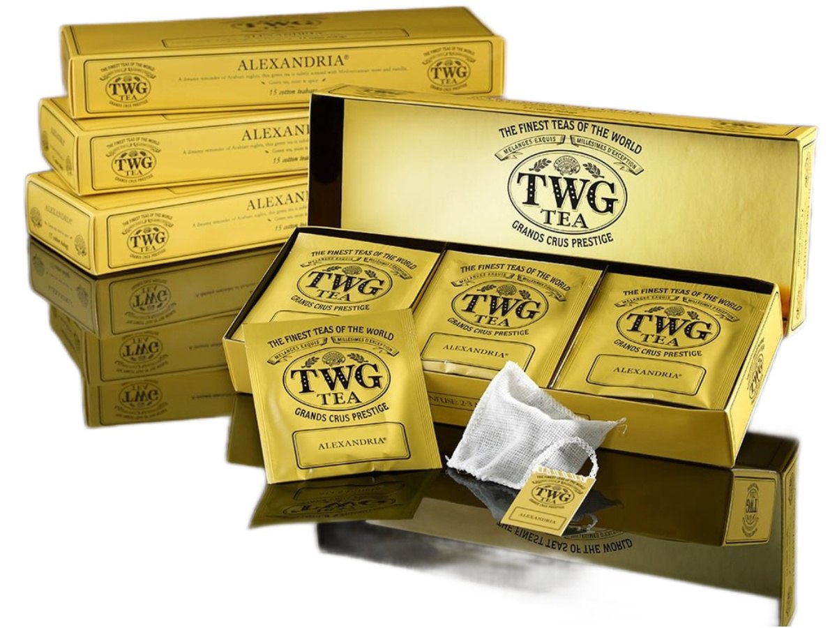Чай листовой TWG зеленый Alexandria, 2,5 гр, 1 шт