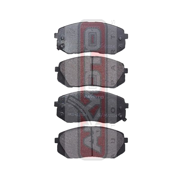 

AKYOTO AKD-12110 Колодки тормозные дисковые передние () 1шт