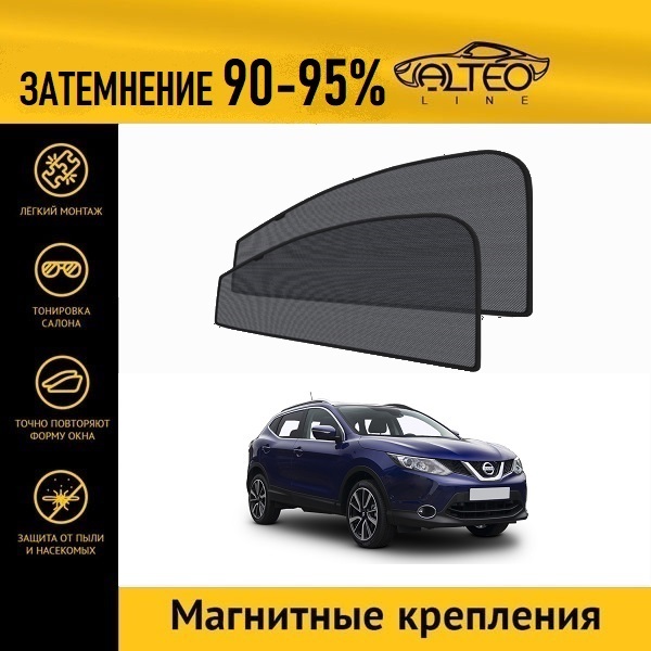 

Автошторки ALTEO на Nissan Qashqai 2 (J11) (2013-2019)