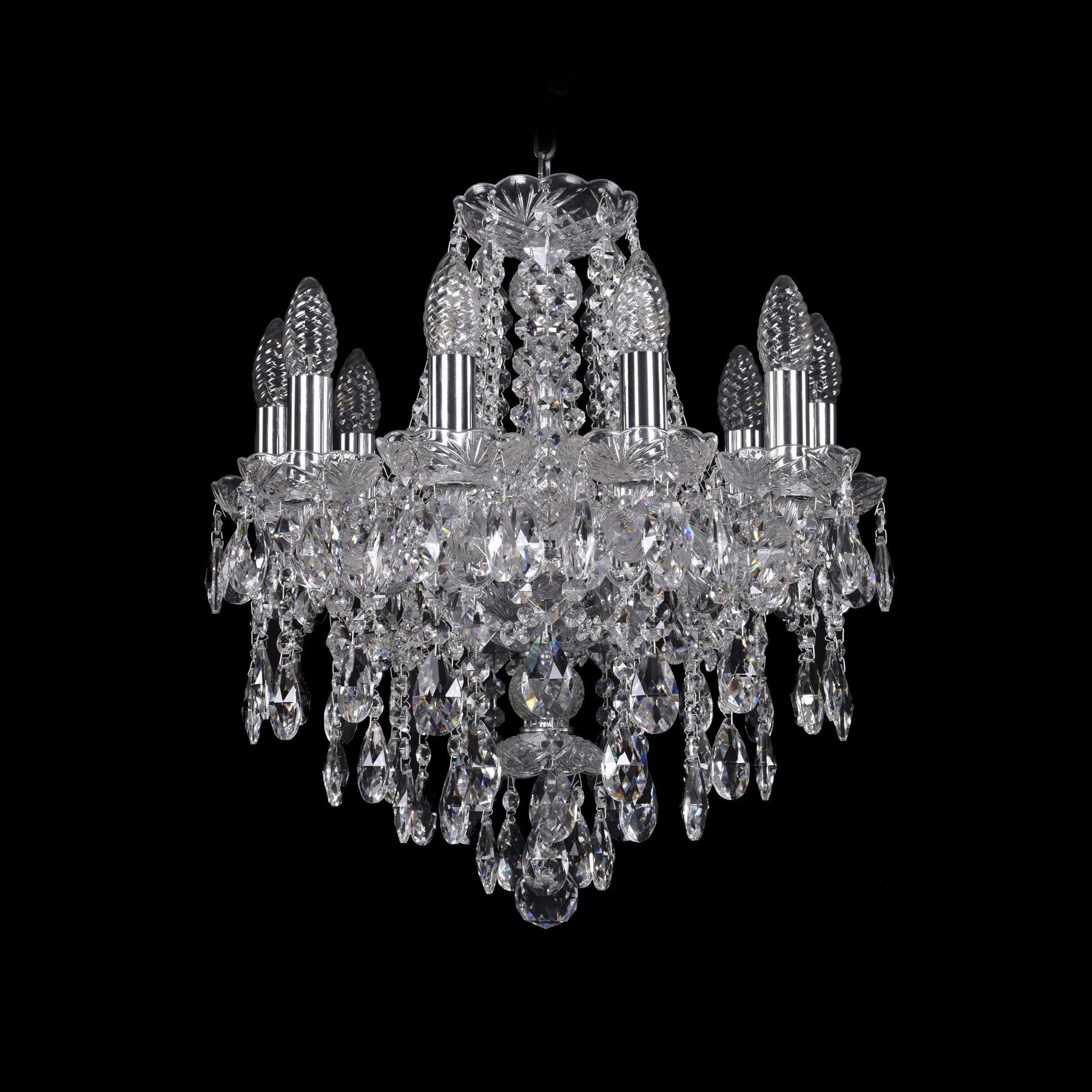 фото Хрустальная люстра 1415/10/141 ni bohemia ivele crystal