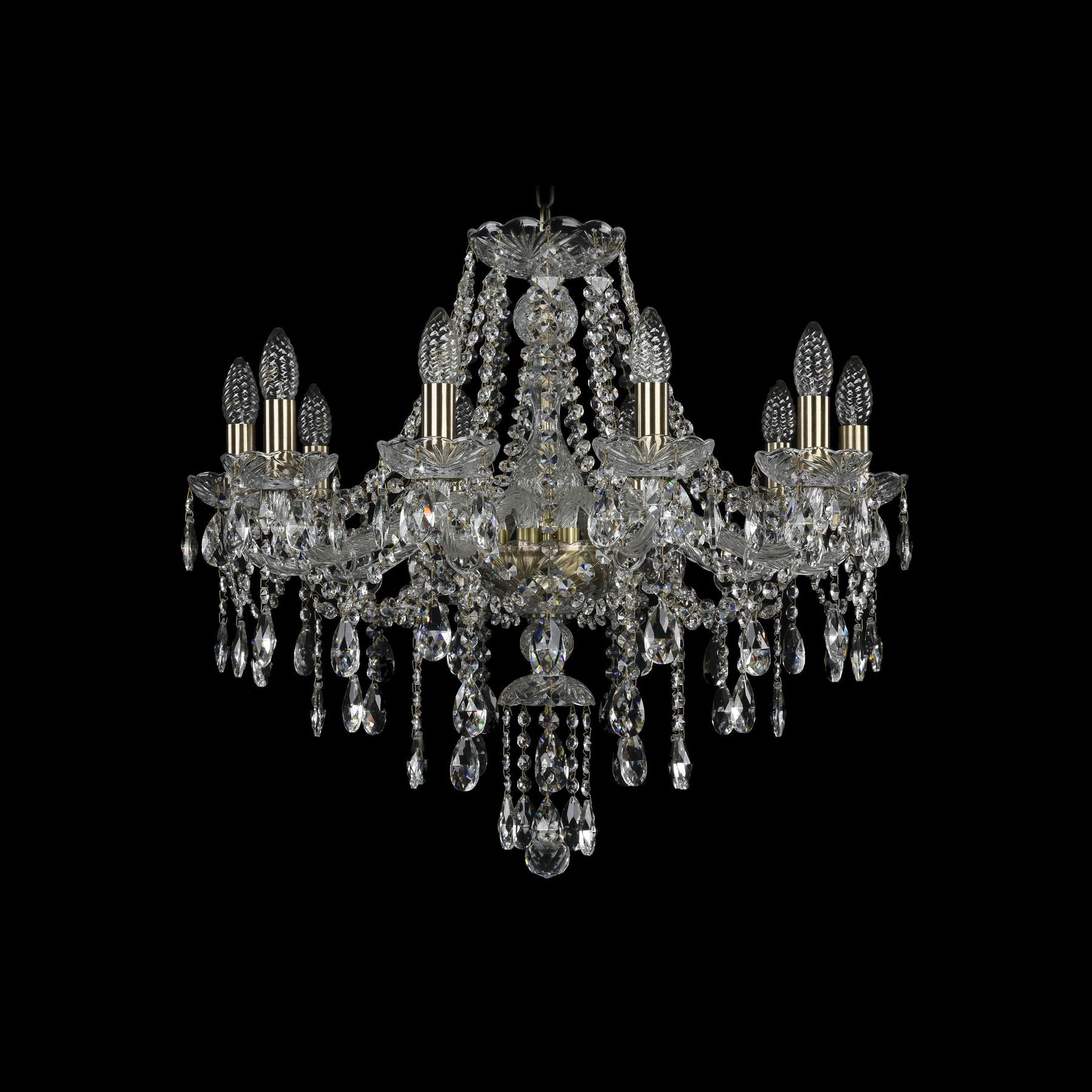 

Хрустальная люстра 1415/10/220 Pa Bohemia Ivele Crystal, 1415/10/220 Pa