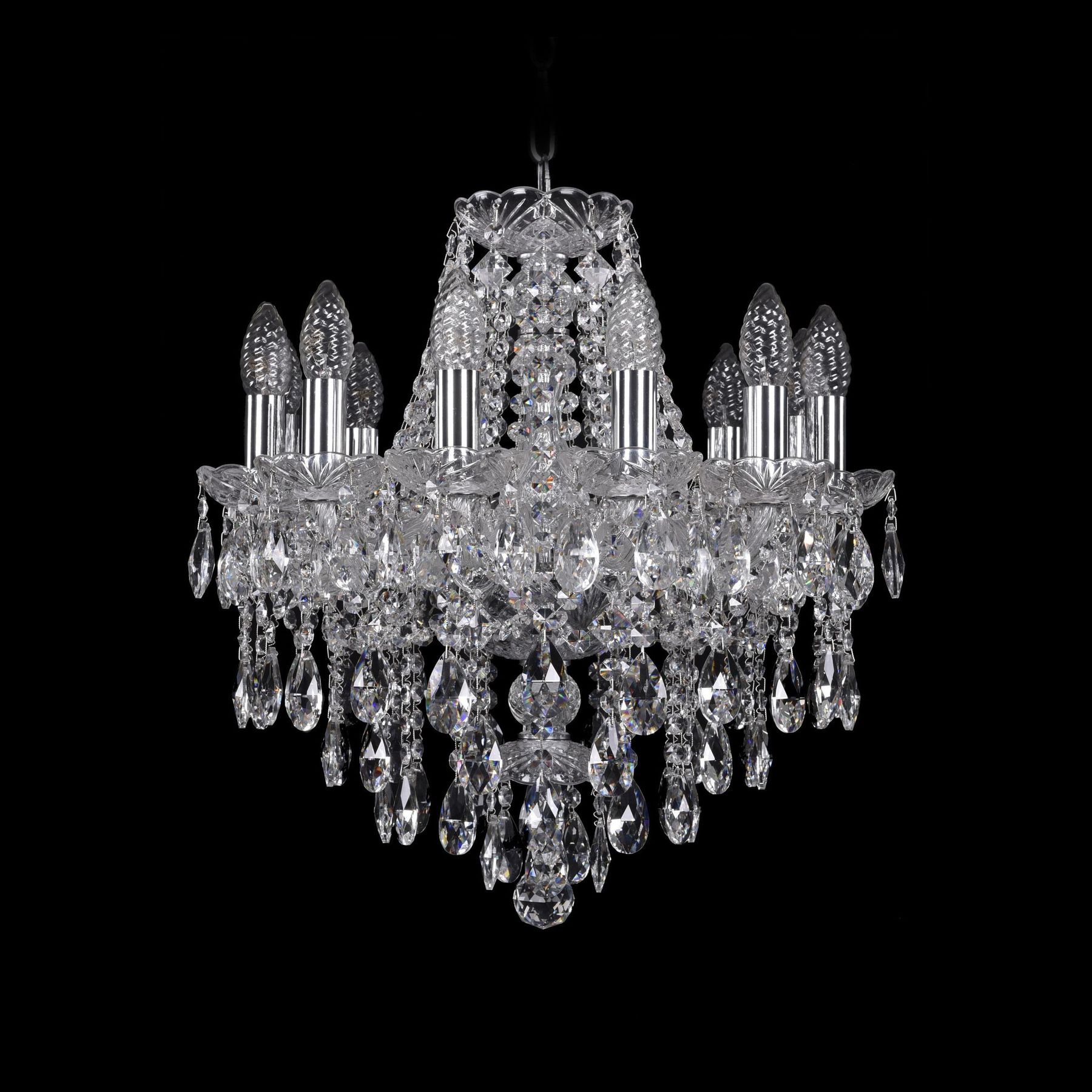 фото Хрустальная люстра 1415/12/141 ni bohemia ivele crystal