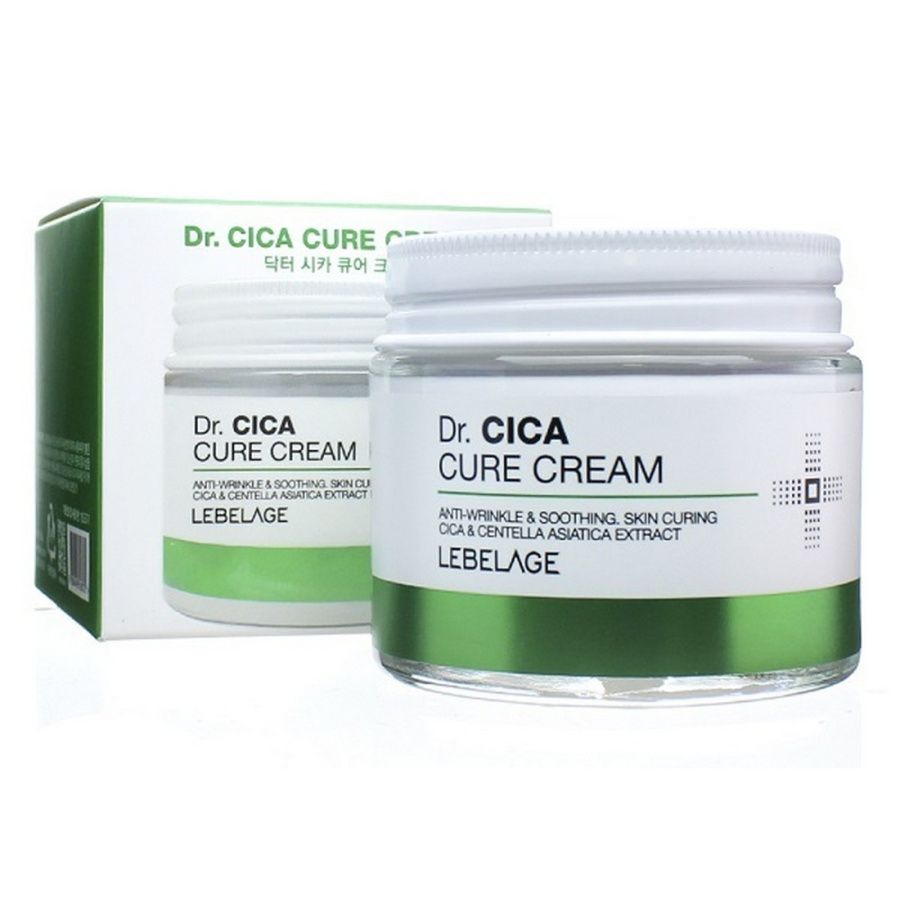 Крем LEBELAGE для лица смягчающий с центеллой азиатской Dr. CICA CURE CREAM 70 мл