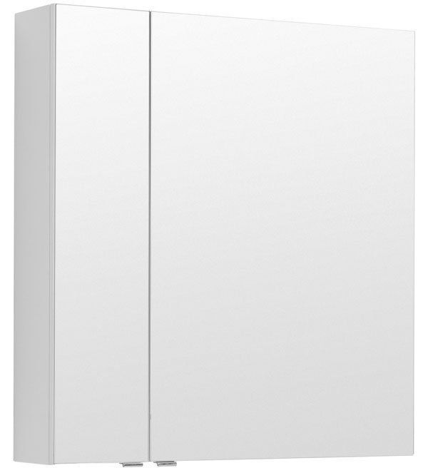 Зеркало-шкаф Aquanet Алвита 80 белый распашной шкаф палермо с ясень шимо светлый белый глянец с зеркалом 2300 мм