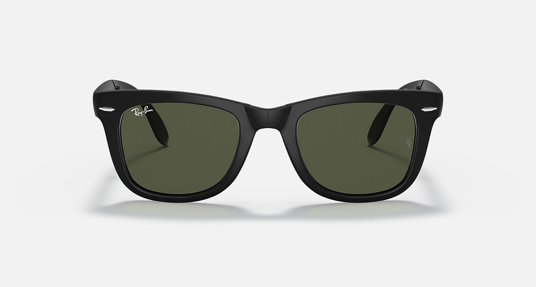 

Солнцезащитные очки унисекс Ray-Ban RB4105 черные/зеленые, RB4105